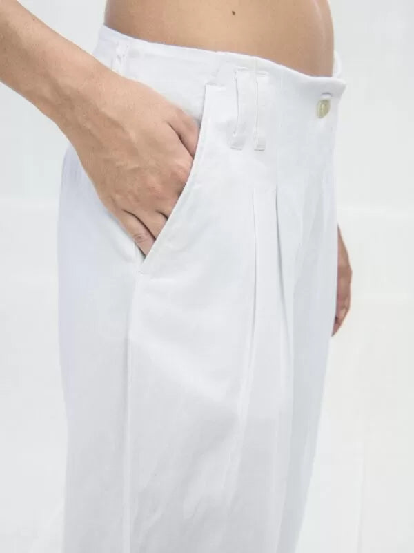 Dominque – Pantalones plisados